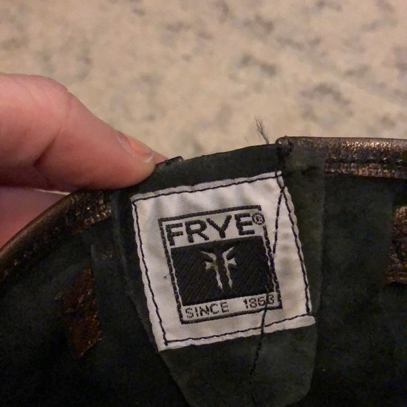 Metallic Frye Booties - Picture 4 of 5